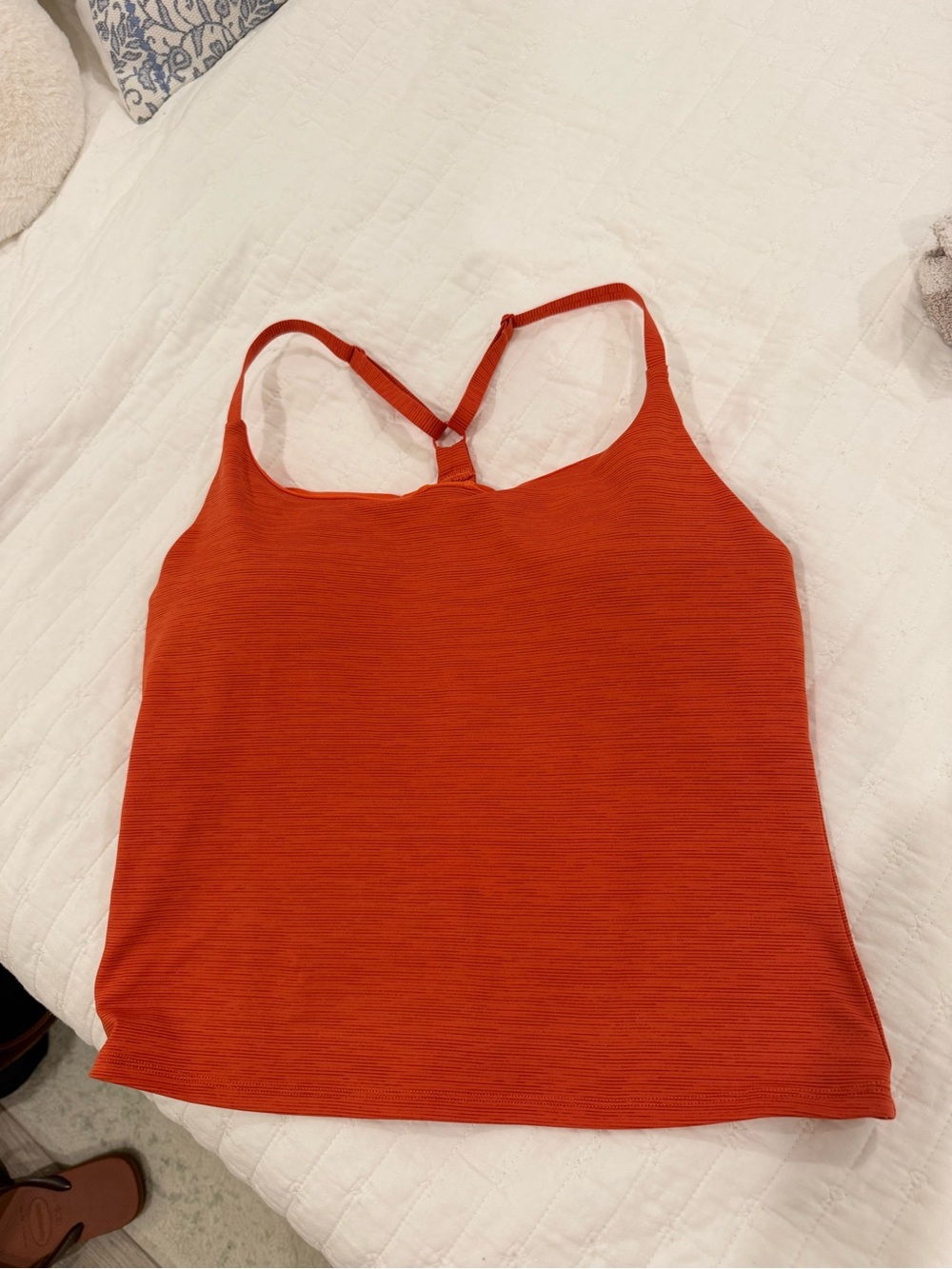 Outdoor Voices Orange Tank Top